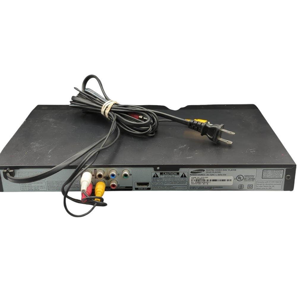 Samsung DVD Player DVD-C500 HDMI 1080p Dolby Digital AnyNet Black Tested Working - Picture 4 of 8